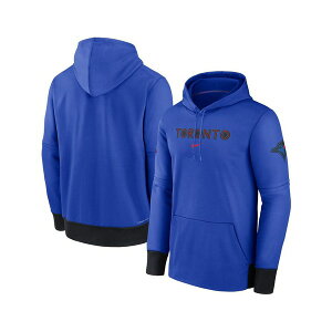 �i�C�L �����Y �p�[�J�[�E�X�E�F�b�g�V���c �A�E�^�[ Men's Royal Toronto Blue Jays 2024 City Connect Authentic Collection Practice Performance Pullover Hoodie Royal