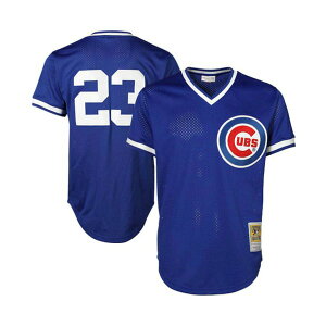 �~�b�`�F��&�l�X �����Y �V���c �g�b�v�X Men's Ryne Sandberg Chicago Cubs Cooperstown Authentic Collection Throwback Replica Jersey - Royal Blue Royal Blue