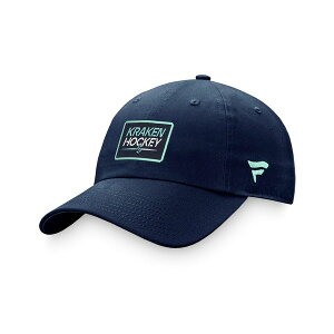 t@ieBNX fB[X Xq ANZT[ Women's Deep Sea Blue Seattle Kraken Authentic Pro Rink Adjustable Hat Deep Sea Blue