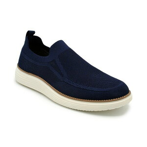 AJf~NX Y Xb|E[t@[ V[Y Men's Olney Knit Slip-On Shoes Navy