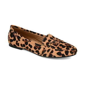 W[j[RNV fB[X T_ V[Y Women's Marci Slip On Flats Leopard