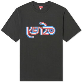 ケンゾー メンズ Tシャツ トップス Kenzo Target Logo T-Shirt Black