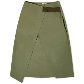 ミャウ レディース スカート ボトムス Miaou Solana Midi Skirt Green