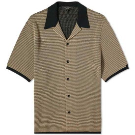 ラグアンドボーン メンズ シャツ トップス Rag & Bone Felix Short Sleeve Shirt Black