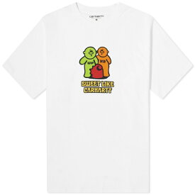カーハート メンズ Tシャツ トップス Carhartt WIP Gummy T-Shirt White