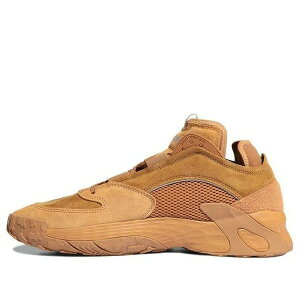 adidas �A�f�B�_�X �����Y �X�j�[�J�[ �yadidas Streetball 'Brown Yellow' FV4828�z �T�C�Y US_5.5(23.5cm)