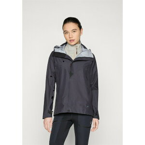 Nb^[Z fB[X ejX X|[c ASYNJA JACKET - Waterproof jacket - raven