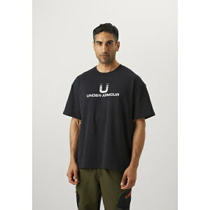 A_[A[}[ Y T_ V[Y LOGO - Print T-shirt - black/white