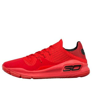 Under Armour �A���_�[�A�[�}�[ �����Y �X�j�[�J�[ �yUnder Armour Curry 4 Low 'Red' 3000083-600�z �T�C�Y US_7(25.0cm)