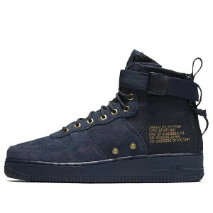 Nike �i�C�L �����Y �X�j�[�J�[ �yNike SF Air Force 1 Mid 'Obsidian' 917753-400�z �T�C�Y US_9(27.0cm)
