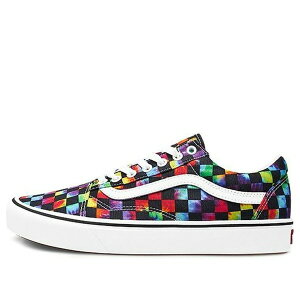 Vans �o���Y �����Y �X�j�[�J�[ �yVans Comfycush Old Skool 'Tie-Dye Checker' VN0A3WMAWWU�z �T�C�Y US_7(25.0cm)