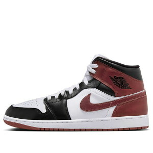 Jordan �W���[�_�� �����Y �X�j�[�J�[ �yAir Jordan 1 Mid 'White Red Black' HF3216-102�z �T�C�Y US_8(26.0cm)