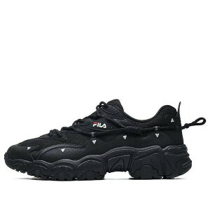 FILA �t�B�� �����Y �X�j�[�J�[ �yFILA Low Top Running Shoes 'Black White' F12M134108FBG�z �T�C�Y US_9(27.0cm)