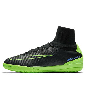 Nike �i�C�L �����Y �X�j�[�J�[ �yNike MercurialX Proximo II IC 'Black Green' 831976-034�z �T�C�Y US_10(28.0cm)