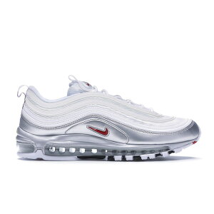 Nike �i�C�L �����Y �X�j�[�J�[ �yNike Air Max 97 Silver White�z �T�C�Y US_5(23.0cm) White/Varsity Red-Metallic Silver-Black