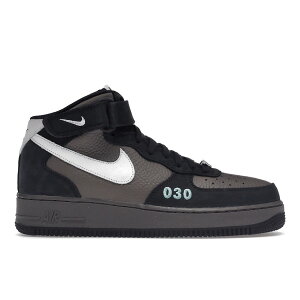 Nike �i�C�L �����Y �X�j�[�J�[ �yNike Air Force 1 Mid NH 2 Berlin�z �T�C�Y US_9.5(27.5cm) Cave Stone/White-Off Noir-Washed Teal