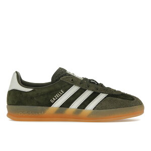 adidas �A�f�B�_�X �����Y �X�j�[�J�[ �yadidas Gazelle Indoor Night Cargo�z �T�C�Y US_5.5(23.5cm) Night Cargo/Aluminium/Gum