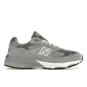 New Balance �j���[�o�����X �����Y �X�j�[�J�[ �yNew Balance 993 MiUSA Grey�z �T�C�Y US_M_14 Grey/White