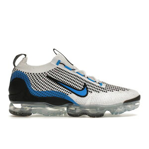 Nike �i�C�L �����Y �X�j�[�J�[ �yNike Air VaporMax 2021 Flyknit White Black Photo Blue�z �T�C�Y US_8.5(26.5cm) White/Black/Metallic Silver/Photo Blue