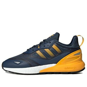 adidas �A�f�B�_�X �����Y �X�j�[�J�[ �yadidas ZX 2K Boost 2.0 'Crew Blue Semi Solar Gold' GZ7733�z �T�C�Y US_6(24.0cm)