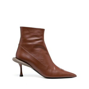 �k���� ���F���g�D�[�m ���f�B�[�X �u�[�c �V���[�Y Mesh-panelled 88mm boots Brown