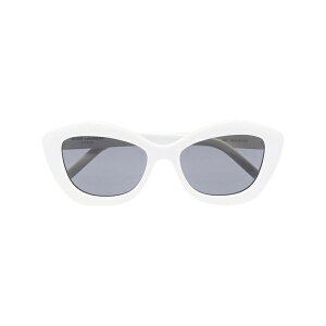 �T�����[���� �A�C�E�F�A ���f�B�[�X �T���O���X���A�C�E�F�A �A�N�Z�T���[ Cat-eye tinted sunglasses White