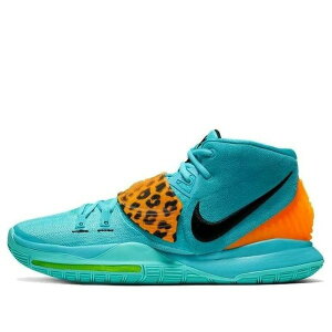 Nike �i�C�L �����Y �X�j�[�J�[ �yNike Kyrie 6 EP 'Animal Print - Oracle Aqua' BQ4631-300�z �T�C�Y US_6(24.0cm)