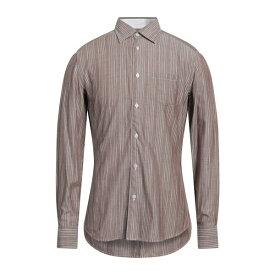 【送料無料】 トラサルディ メンズ シャツ トップス Shirts Brown