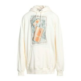 【送料無料】 ランバン メンズ パーカー・スウェットシャツ アウター Sweatshirts Ivory