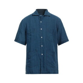 【送料無料】 アスペジ メンズ シャツ トップス Shirts Blue