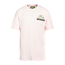 【送料無料】 バロウ メンズ Tシャツ トップス T-shirts Light pink