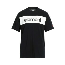 【送料無料】 エレメント メンズ Tシャツ トップス T-shirts Black
