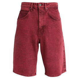 【送料無料】 ゲス メンズ デニムパンツ ボトムス Denim shorts Brick red