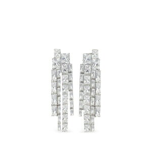 �Z���t�E�|�[�g���C�g ���f�B�[�X �s�A�X���C�������O �A�N�Z�T���[ Rectangular cascade earrings Silver