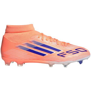 adidas �A�f�B�_�X �����Y �X�j�[�J�[ �yadidas F50 League Mid FG/MG Coral Blaze Pack�z �T�C�Y US_8.5(26.5cm) Beam Orange/Lucid Blue/Cloud White
