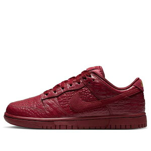 Nike �i�C�L ���f�B�[�X �X�j�[�J�[ �y(WMNS) Nike Dunk Low 'Team Red Croc' HV4388-600�z �T�C�Y US_5.5(22.5cm)