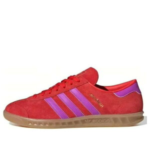 adidas �A�f�B�_�X ���f�B�[�X �X�j�[�J�[ �y(WMNS) adidas Originals Hamburg 'Red Pink' IH5461�z �T�C�Y US_W_10.5
