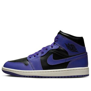 Jordan �W���[�_�� ���f�B�[�X �X�j�[�J�[ �y(WMNS) Air Jordan 1 Mid 'Dark Concord' BQ6472-051�z �T�C�Y US_6(23.0cm)