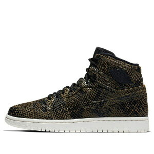Jordan �W���[�_�� ���f�B�[�X �X�j�[�J�[ �y(WMNS) Air Jordan 1 Retro High Premium 'Snakeskin' AH7389-302�z �T�C�Y US_5(22.0cm)