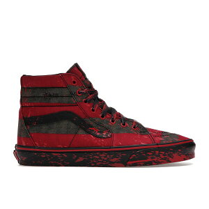 Vans �o���Y �����Y �X�j�[�J�[ �yVans Sk8-Hi Horror Pack Nightmare on Elm Street Freddy Krueger�z �T�C�Y US_8.5(26.5cm) Black/Red/Green