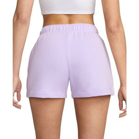 ナイキ レディース カジュアルパンツ ボトムス Women's Sportswear Club Fleece Mid-Rise Shorts Violet Mist
