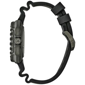 シチズン レディース 腕時計 アクセサリー Eco-Drive Men's Promaster Black Strap Watch 46mm Black
