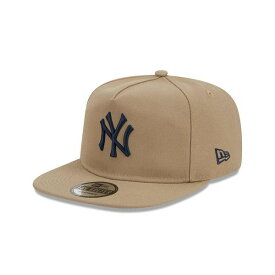 ニューエラ レディース 帽子 アクセサリー Men's Khaki New York Yankees Golfer Adjustable Hat Khaki