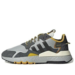 adidas �A�f�B�_�X �����Y �X�j�[�J�[ �yadidas originals Nite Jogger 'Cream Grey Black Yellow' GY0019�z �T�C�Y US_M_3.5