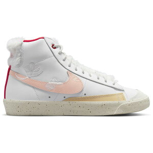 Nike �i�C�L ���f�B�[�X �X�j�[�J�[ �yNike Blazer Mid PRM Chinese New Year Leap High (Women's)�z �T�C�Y US_8.5(25.5cm) White/Arctic Orange-Sail-Sanddrift-University Red