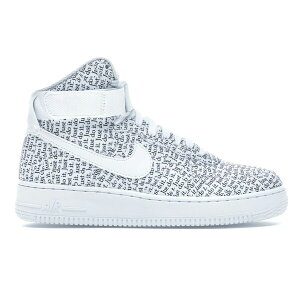 Nike �i�C�L ���f�B�[�X �X�j�[�J�[ �yNike Air Force 1 High Just Do It Pack White (Women's)�z �T�C�Y US_W_12 White/White-White-Black-Total Orange