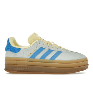 adidas �A�f�B�_�X ���f�B�[�X �X�j�[�J�[ �yadidas Gazelle Bold Almost Blue Yellow (Women's)�z �T�C�Y US_5(22.0cm) Almost Blue/Bright Blue/Almost Yellow