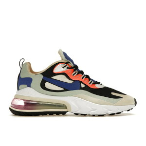 Nike �i�C�L ���f�B�[�X �X�j�[�J�[ �yNike Air Max 270 React Fossil Pistachio Frost (Women's)�z �T�C�Y US_5.5(22.5cm) Fossil/Hyper Blue-Black-Pistachio Frost
