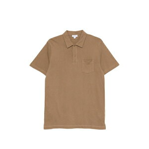 �T���X�y�� �����Y �|���V���c �g�b�v�X Riviera pocket polo shirt Brown