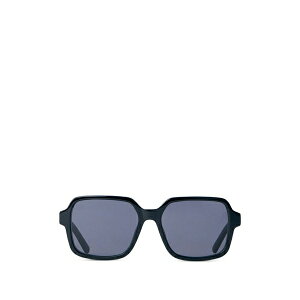���g���X�[�p�[�t���[�`���[ �����Y �T���O���X�E�A�C�E�F�A �A�N�Z�T���[ Geometric-frame sunglasses Black